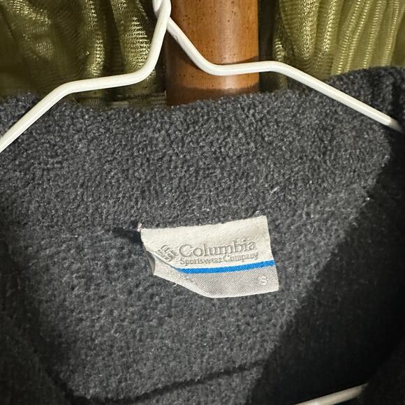 Columbia Gray Full-Zip Fleece Jacket Size S - Picture 3 of 7